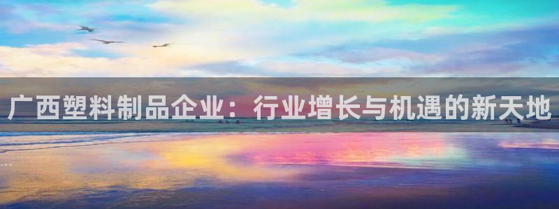 太阳阳城集团有限公司：广西塑料制品企业：行业增长与机遇的新天
