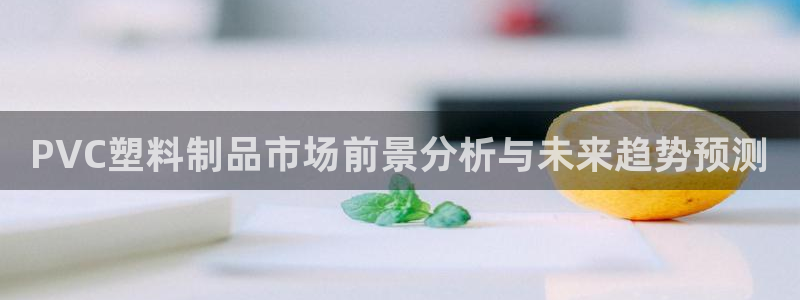 2007so太阳集团下载：PVC塑料制品市场前景分析与未来趋